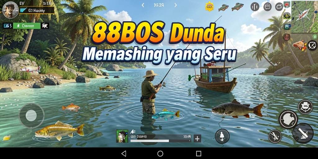 Gameplay seru dalam 88BOS yang memikat penggemar memancing.