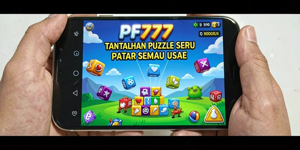 Tampilan gameplay PF777 dengan tantangan puzzle yang menarik.
