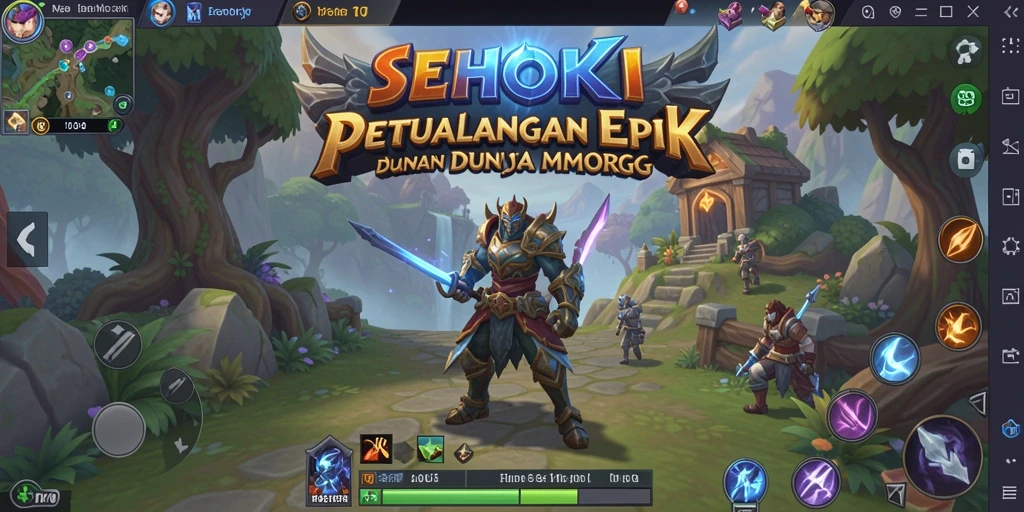Tangkapan layar gameplay <strong>SEHOKI</strong> yang menakjubkan dengan aksi pertarungan.
