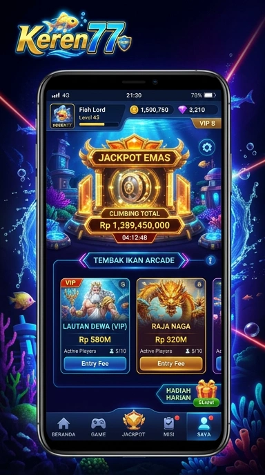 Proses unduh aplikasi di keren77 yang mudah dan cepat.